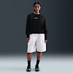 Nike Sportswear Phoenix Fleece Oversize-Damen-Sweatshirt mit Rundhalsausschnitt