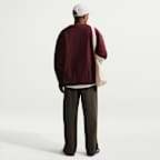 나이키 솔로 스우시 남성 플리스 오픈 헴 팬츠