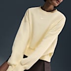 Sudadera sin cierre de cuello redondo extra oversized para mujer Nike Sportswear Phoenix Fleece