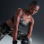 Nike One Convertible Women's Light-Support Lightly Lined Longline Printed Sports Bra