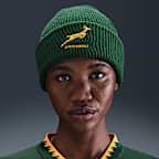 Springboks Gorro con doblez de rugby Nike - Unisex