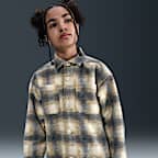Nike SB Big Kids' Long-Sleeve Button Down Shirt
