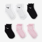 나이키 리틀키즈 레터스 웰트 앵클 삭스(6켤레)