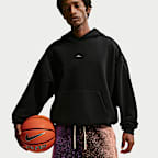 Shorts de básquetbol Nike de tejido Fleece Therma-FIT de 13 cm para hombre Standard Issue