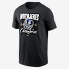 Los Angeles Dodgers 2025 World Series Champions Neutral Men's Nike MLB T-Shirt - Black