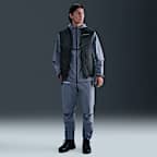 Veste sans manches de foot d'épaisseur moyenne Nike Therma-FIT FC Barcelona Windrunner pour homme