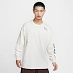 เสื้อยืดแขนยาวผู้ชาย Nike Sportswear Premium Essentials