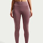 Nike Universa Women's High-Waisted 7/8 Leggings with No Front Seam