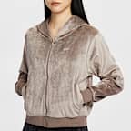 Nike Sportswear Chill Knit Women's Loose Velour Full-Zip Hoodie