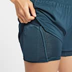 Nike Dri-FIT One Women's Mid-rise 8cm (approx.) 2-in-1 Shorts