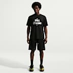 LeBron "Shut Up and Dribble" Nike Basketball-T-Shirt (Herren)