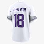 Justin Jefferson Minnesota Vikings Men's Nike NFL Game Jersey