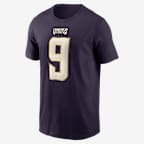 J.J. McCarthy Minnesota Vikings Rivalries Collection Men's Nike NFL T-Shirt - Purple
