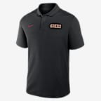 San Francisco 49ers Wordmark Victory Men's Nike Dri-FIT NFL Polo - Black