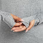 Löpartröja Nike Swift med UV-skydd och kvartslång dragkedja för kvinnor