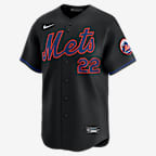 Juan Soto New York Mets Men's Nike Dri-FIT ADV MLB Limited Jersey - Black