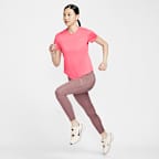 เสื้อวิ่งแขนสั้นผู้หญิง Dri-FIT Nike Swift