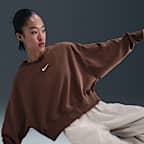 Nike Sportswear Phoenix Fleece Women's Over-Oversized Crew-Neck French Terry Sweatshirt