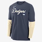 Los Angeles Dodgers Authentic Collection City Connect Player Men's Nike Dri-FIT MLB Pullover Jacket