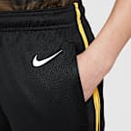 Golden State Warriors Nike Dri-FIT NBA Swingman Shorts für ältere Kinder