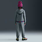 Sudadera con gorro sin cierre de fútbol Nike para niños talla grande FC Barcelona Air