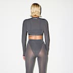 NikeSKIMS Weightless Layers Women's Long-Sleeve Wrap Top