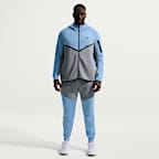 Chamarra Windrunner de tejido Fleece de cierre completo para hombre Nike Tech