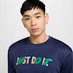 Playera de manga larga para hombre Nike Swim Hydroguard