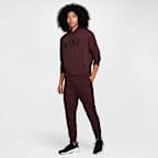 Nike Swoosh Men's Dri-FIT French Terry Pullover Fitness Hoodie