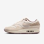 Nike Air Max 1 Premium Men's Shoes - Sail/Phantom/Burgundy Crush/Light Orewood Brown
