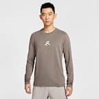 Nike Trail Men's Dri-FIT Long-Sleeve Running T-Shirt