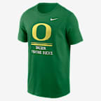 Playera universitaria Nike Dri-FIT para hombre Oregon Sideline - Verde manzana