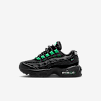 Black/Black/Pearl Grey/Green Shock