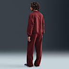 Nike Standard Issue angeraute Therma-FIT-Basketballhose mit offenem Saum (Herren)