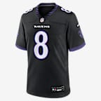 Lamar Jackson Baltimore Ravens Men's Nike NFL Game Jersey - Black