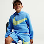 Nike Sportswear Club Big Kids' French Terry Shorts