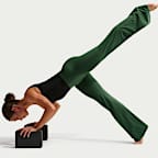 Nike Zenvy Women's High-Waisted Flared Leggings with No Front Seam