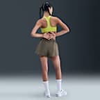 나이키 스우시 미디엄 서포트 여성 패드 스포츠 브라