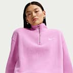 Nike Sportswear Phoenix Fleece Women's Oversized 1/4-Zip Long Sweatshirt
