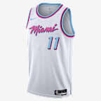 Jersey Nike Dri-FIT de la NBA Swingman para hombre Jaime Jaquez Jr. Miami Heat 2024/25 City Edition - Blanco