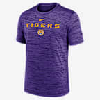 LSU Sideline Velocity Men's Nike Dri-FIT College T-Shirt - Purple