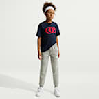 Playera de básquetbol Nike Max90 para niños Caitlin Clark