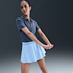 NikeCourt Heritage Women's Short-Sleeve Cropped Tennis Polo