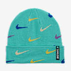 Conjunto de gorro y guantes para niños talla grande Nike Swoosh Repeat