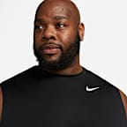 Playera sin mangas para hombre (personas altas y tallas grandes) Nike Swim Hydroguard Essential