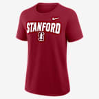 Stanford Arch Logo Women's Nike College T-Shirt - Crimson