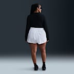 Shorts de correr Dri-FIT de tiro medio de 7 cm con forro de ropa interior para mujer (talla grande) Nike Tempo