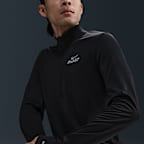 Nike Pacer フラッシュ メンズ Dri-FIT ハーフジップ ランニングトップ