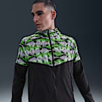 Svart/Green Strike/Hvit/Metallic Silver