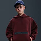 Nike Sportswear Tech Fleece Big Kids' (Boys') Oversized Pullover Hoodie